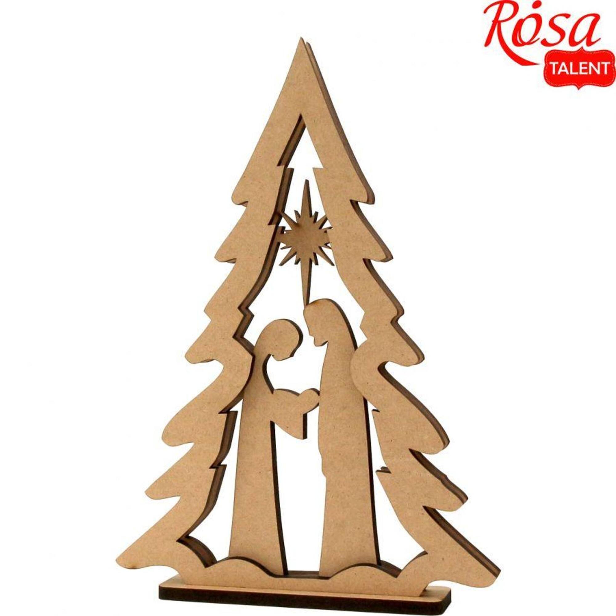 Rosa Talent 9.75" Nativity Scene 3D Composition Décor